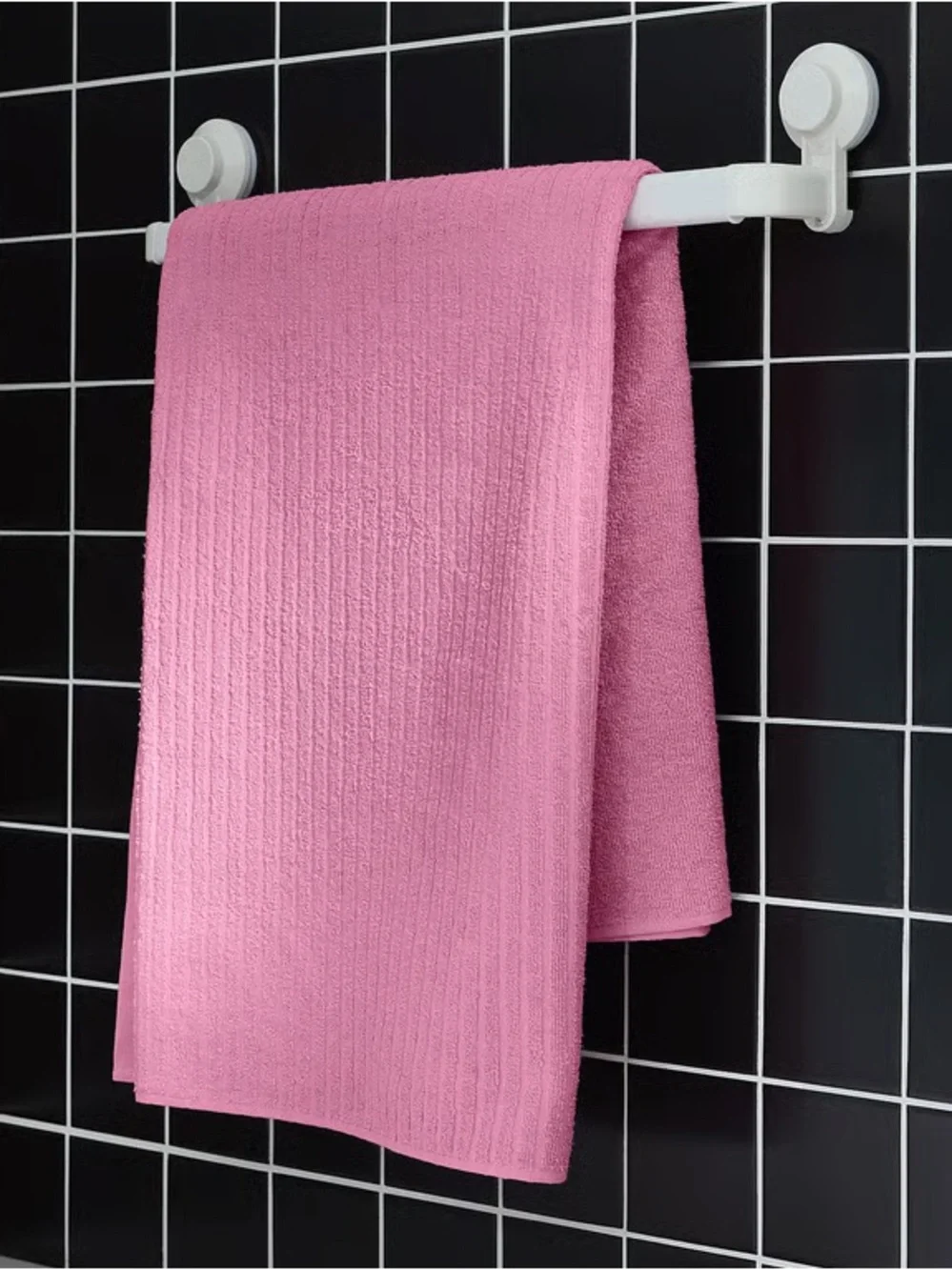 VÅGSJÖN Pink Bath Sheet